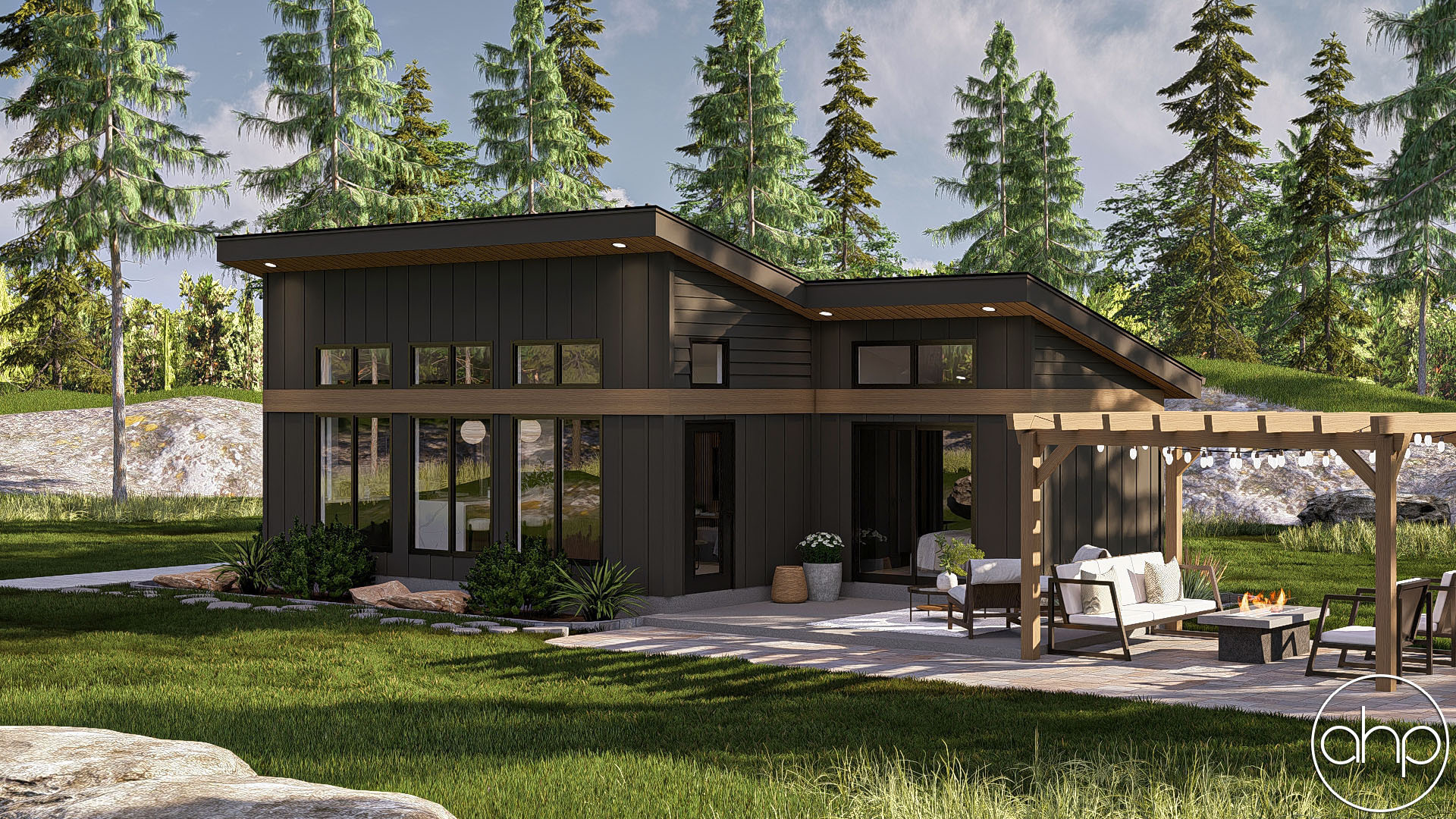 Modern Style ADU House Plan | Huckleberry