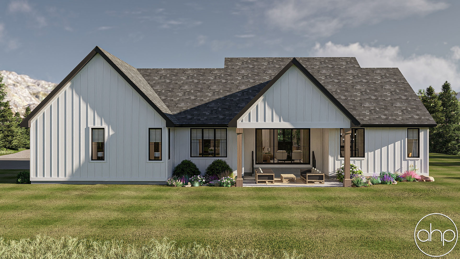 Modern Farmhouse Style House Plan | Howland Heights