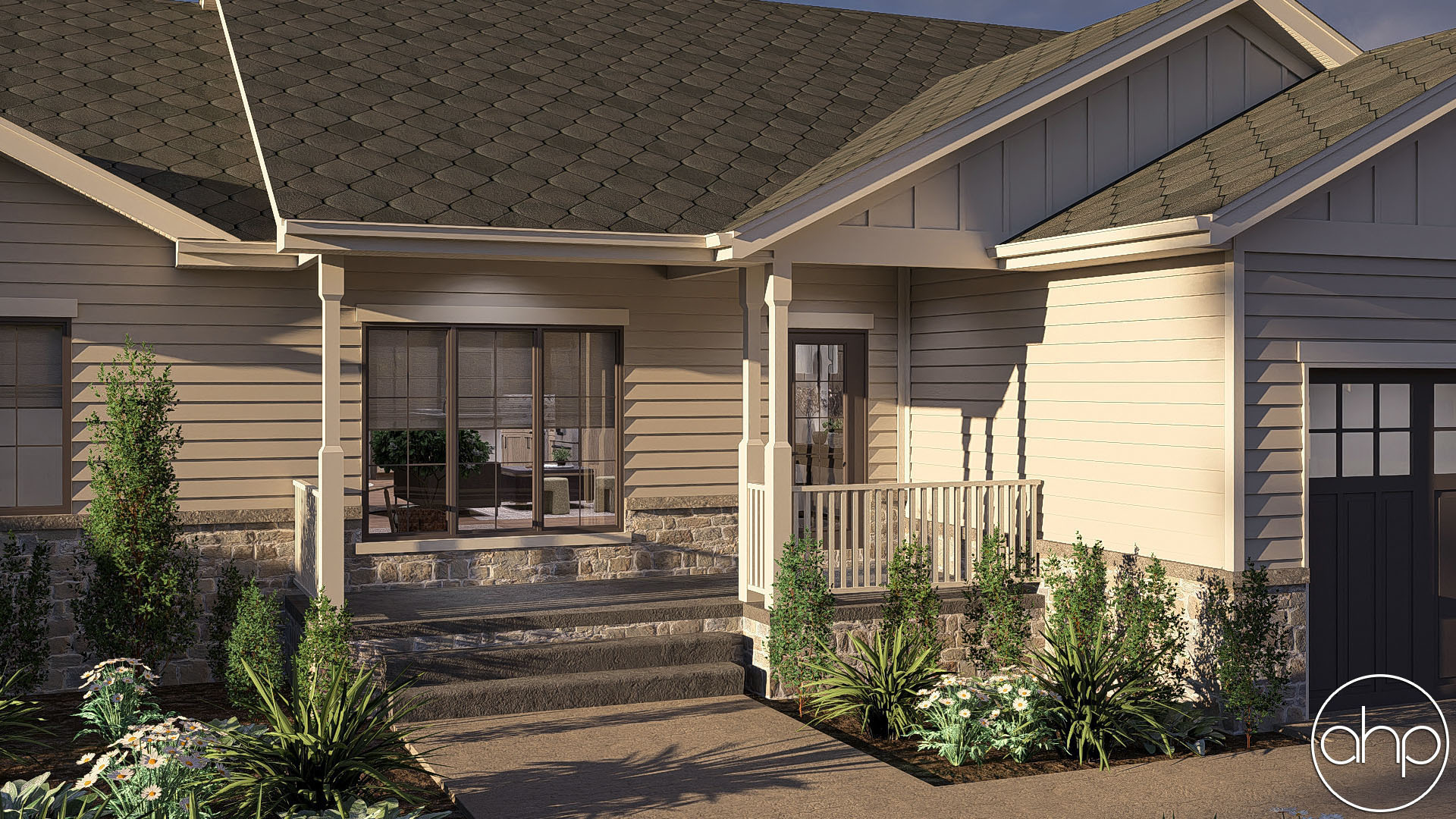 Traditional Style House Plan | Broken Rock