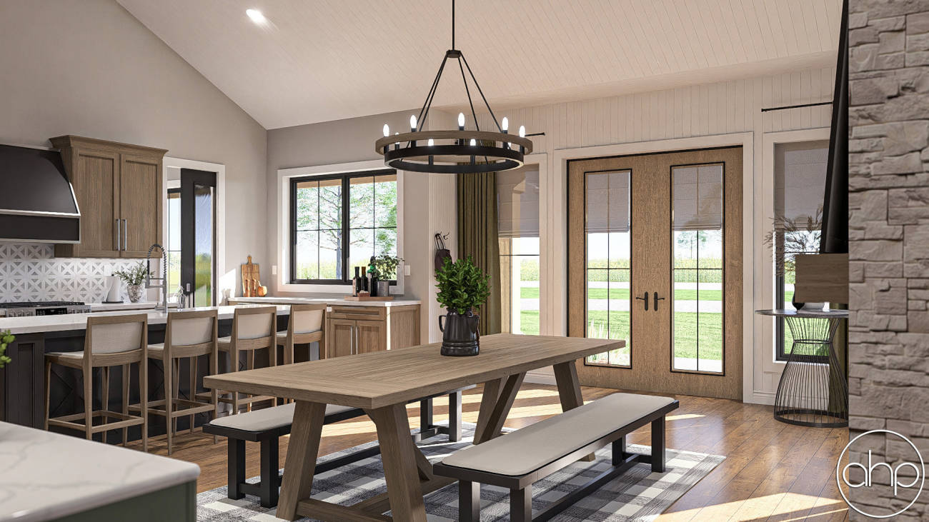 Barndominium Style House Plan | Sagebrush