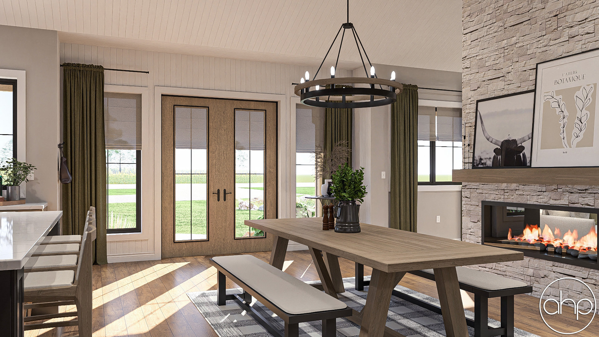 Barndominium Style House Plan | Sagebrush