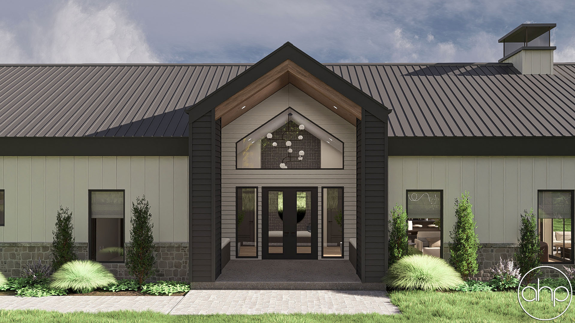 Modern Style House Plan | Horseshoe Bend