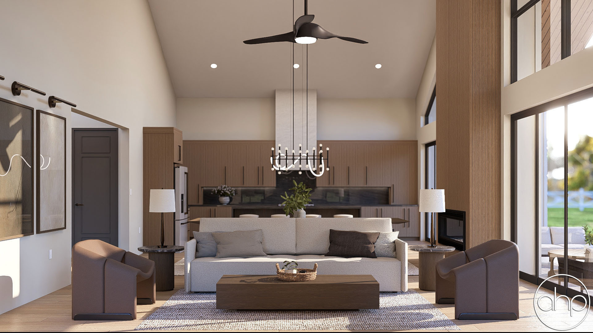 Modern Style House Plan | Horseshoe Bend