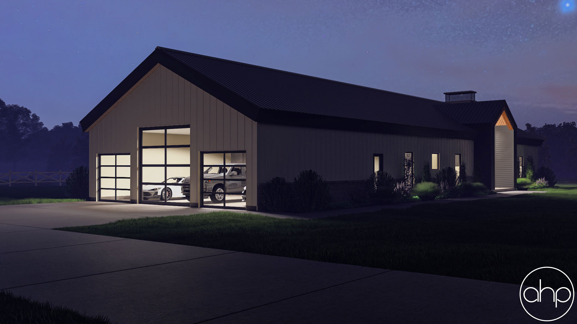 Modern Style House Plan | Horseshoe Bend