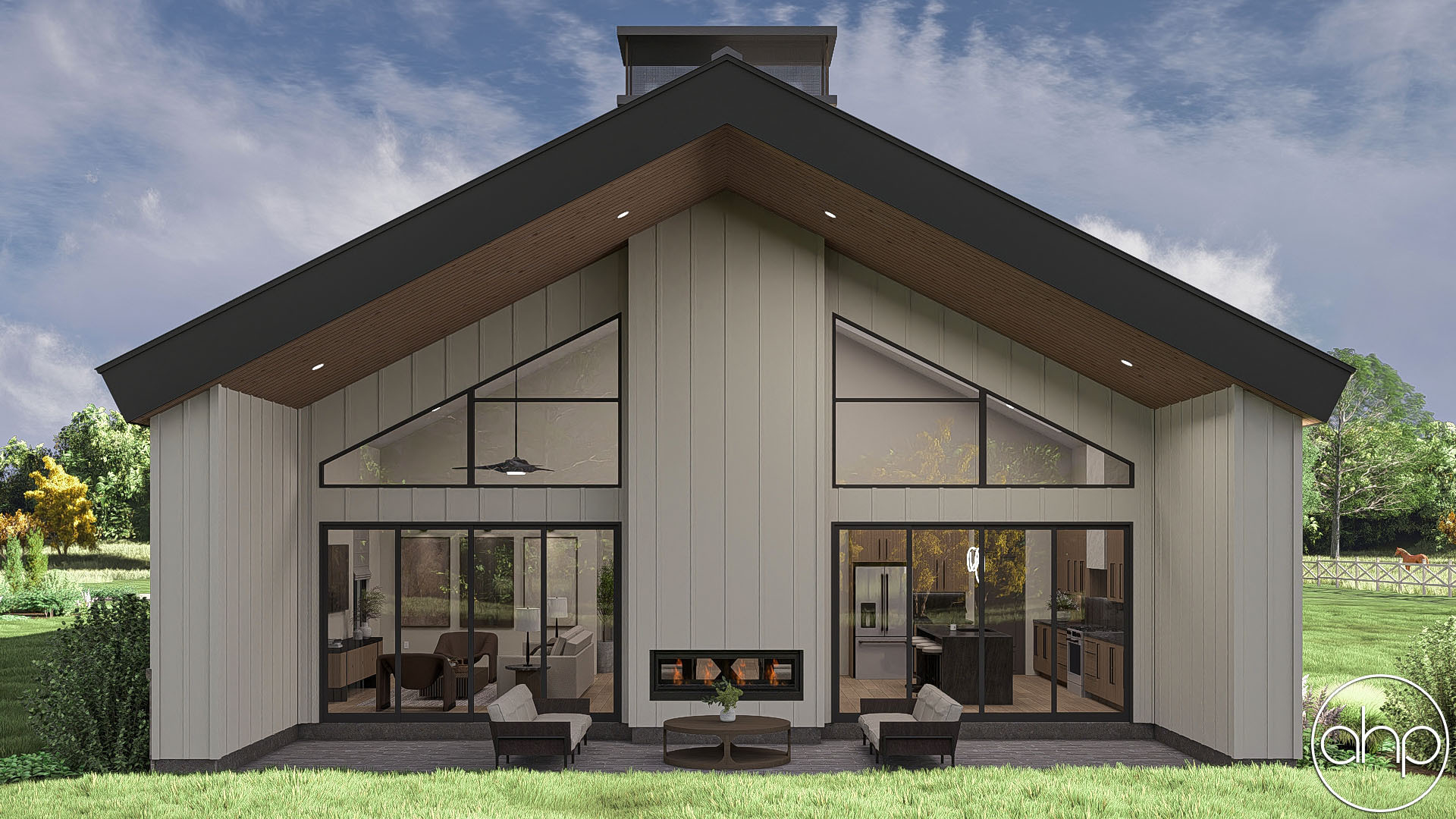 Modern Style House Plan | Horseshoe Bend